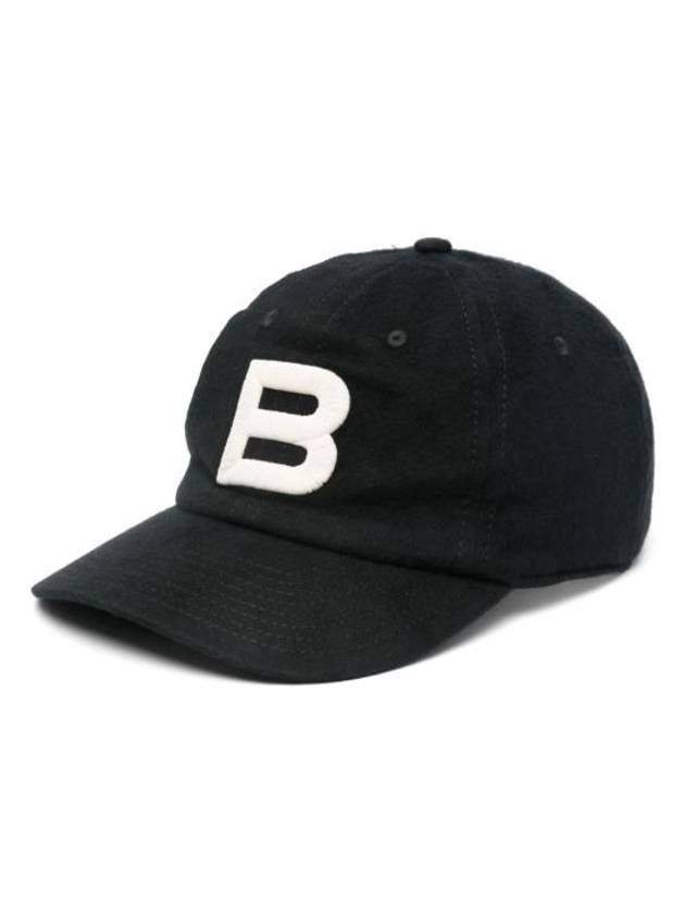 Logo Cotton Ball Cap Black - BALLY - BALAAN 2