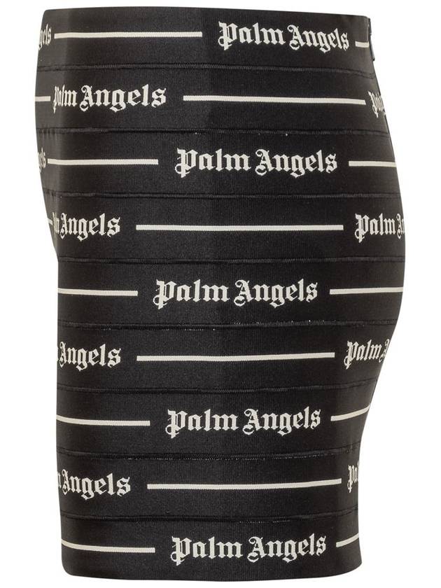 Palm Angels Class Logo Mini Skirt - PALM ANGELS - BALAAN 3