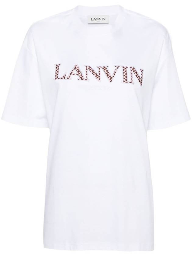 Lanvin T-shirts and Polos White - LANVIN - BALAAN 1