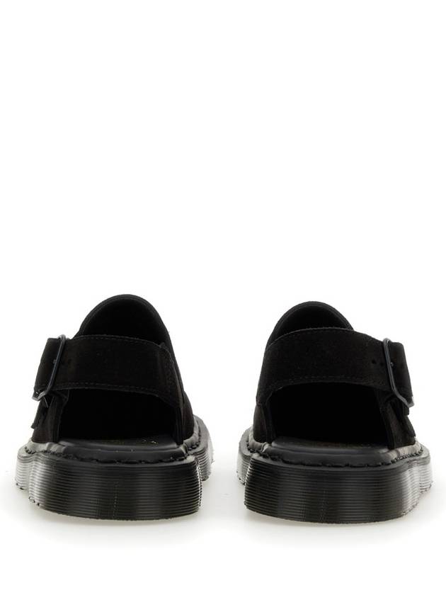 George Repello Suede Sandals Black - DR. MARTENS - BALAAN 5