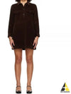 Mia Short Dress Brown - A.P.C. - BALAAN 2