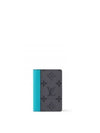 Monogram Pocket Organizer Card Wallet Grey Turquoise - LOUIS VUITTON - BALAAN 2