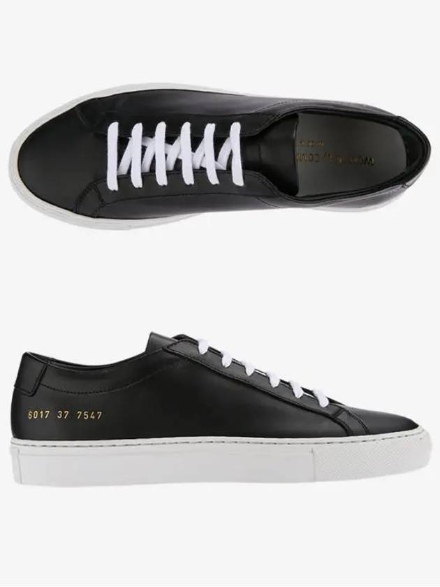 Achilles Low Top Sneakers Black - COMMON PROJECTS - BALAAN 4