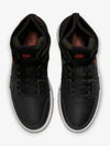 Air Jordan 1 Zoom Comfort Bred Low Top Sneakers Black Red - NIKE - BALAAN 4