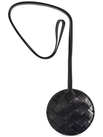 Bottega Veneta Mirror With Strap, Women's, Black - BOTTEGA VENETA - BALAAN 1