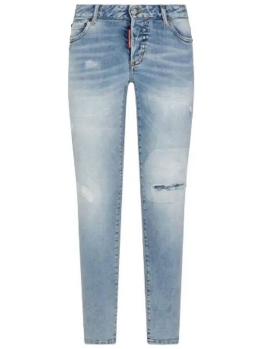 Distressed Tapered Jeans Blue - DSQUARED2 - BALAAN 2