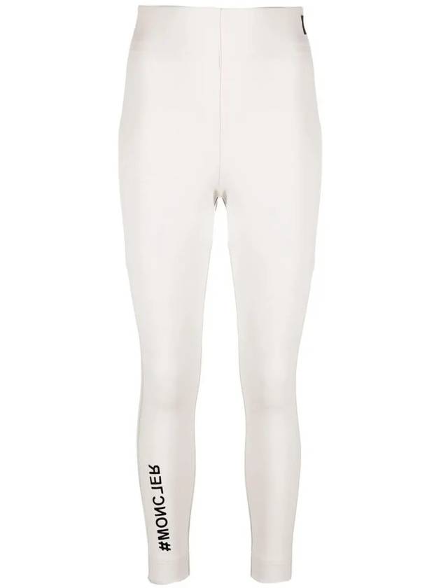 logo patch leggings - MONCLER - BALAAN 1