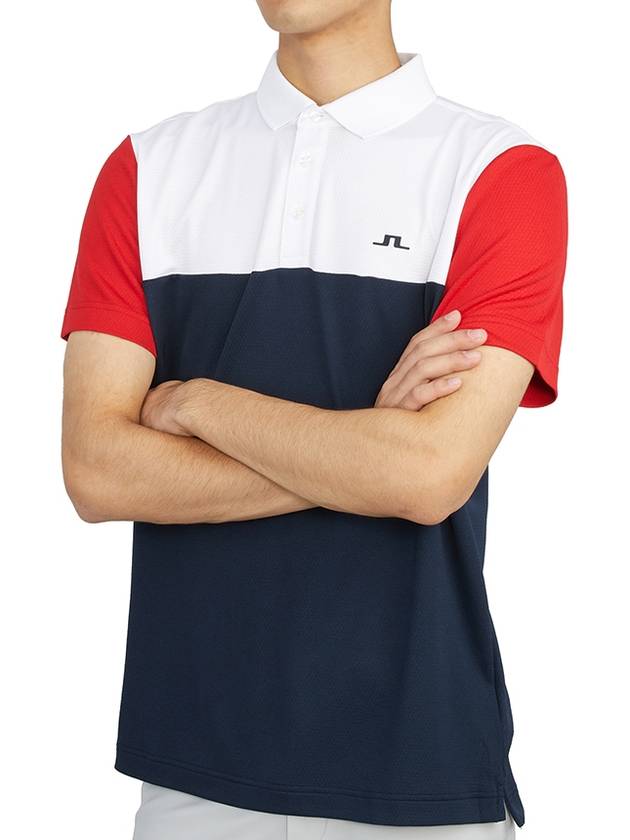 Golf Wear Men s Short Sleeve T Shirt GMJT06854 G131 - J.LINDEBERG - BALAAN 6