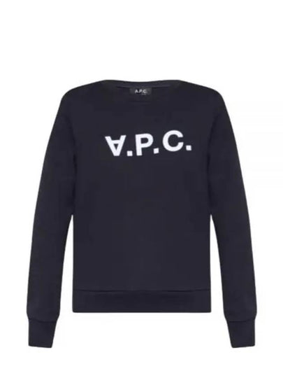 VPC Logo Sweatshirt Navy - A.P.C. - BALAAN 2