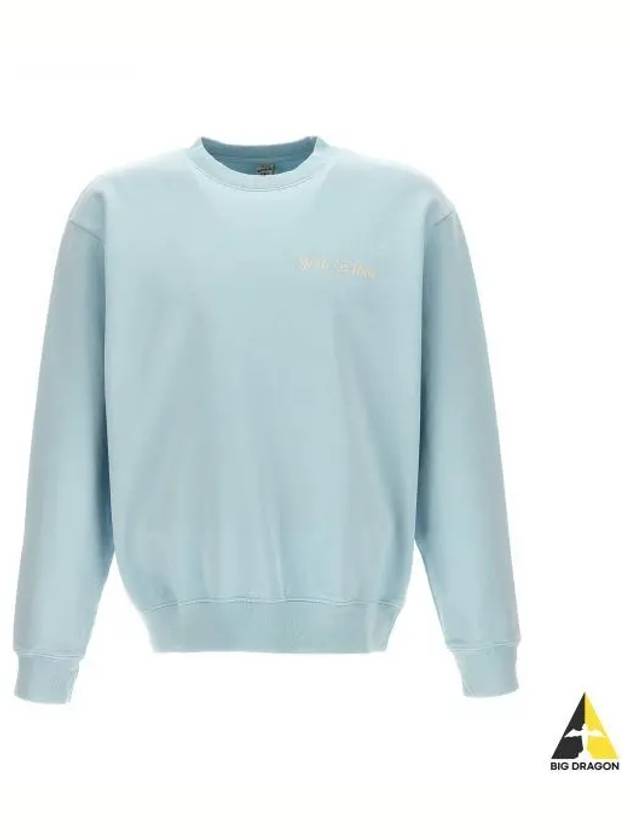 HWCNY Crewneck Baby BlueCream CR1024BB 1 Sweatshirt - SPORTY & RICH - BALAAN 1