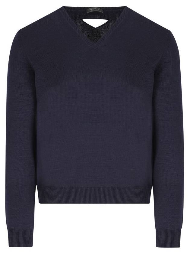 Prada Sweaters Blue - PRADA - BALAAN 1