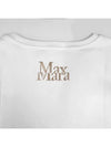 CESARE 001 Vneck short sleeve tshirt - MAX MARA - BALAAN 6