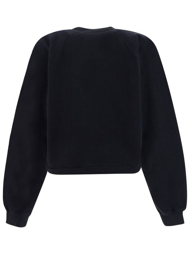 Jersey Embroidery Sweatshirt Black - GUCCI - BALAAN 3