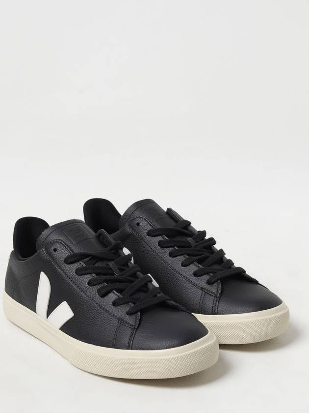 Campo leather low top sneakers black - VEJA - BALAAN 3