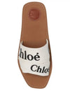 Woody Logo Print Mule White CHC19U1880810136W - CHLOE - BALAAN 6