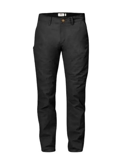 Men's Sormland Tapered Straight Pants Dark Grey - FJALL RAVEN - BALAAN 2