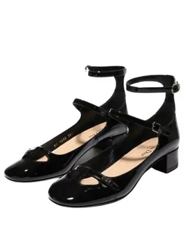 Aime Patent Calfskin Pumps Black - DIOR - BALAAN 2