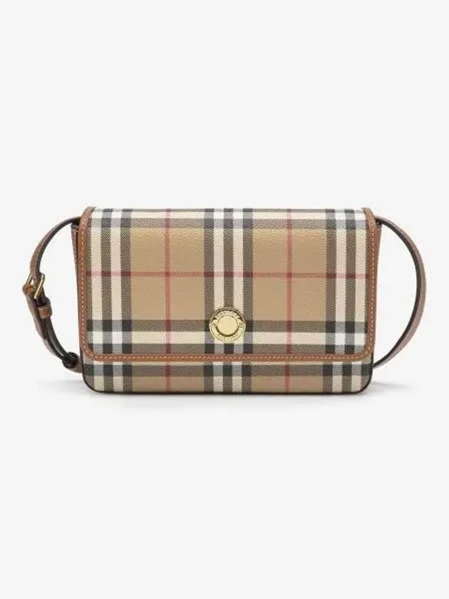 Check Cross Bag Beige - BURBERRY - BALAAN 2