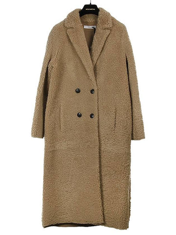 Ines Marechal shearling coat DUROC SABLE INC001be - INES & MARECHAL - BALAAN 1