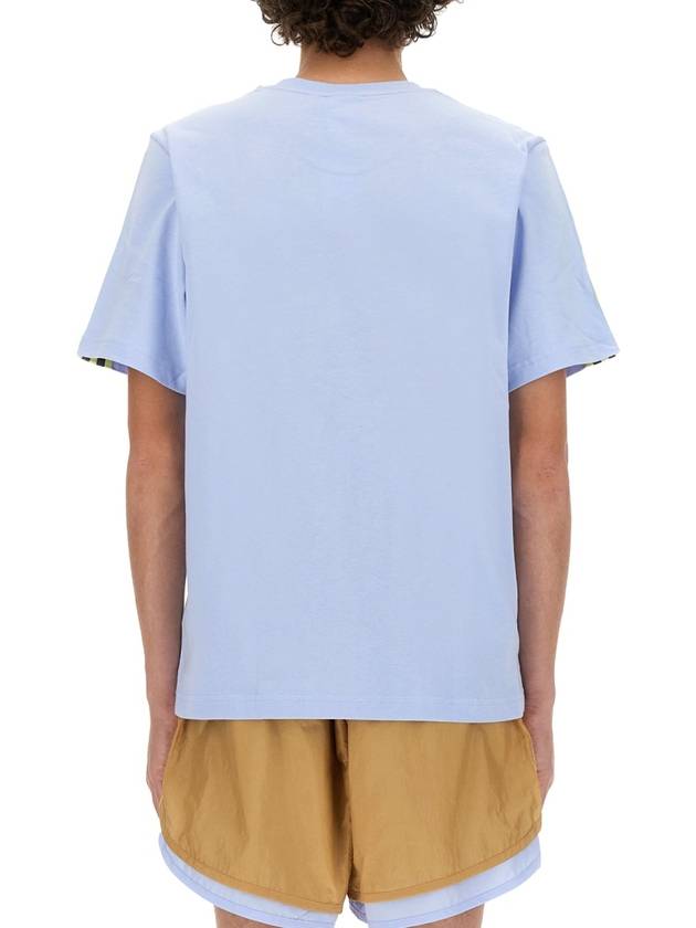 Set In Short Sleeve T-Shirt Blue - ADIDAS - BALAAN 5