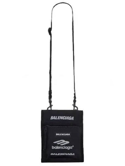 Explorer Small Logo Strap Cross Bag Black - BALENCIAGA - BALAAN 2