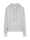 Solena Embroidered Logo Oversized Hoodie Grey - ISABEL MARANT - BALAAN 2