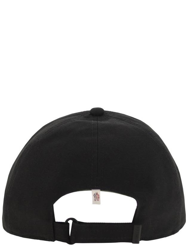 Gabardine Ball Cap Black - MONCLER - BALAAN 3