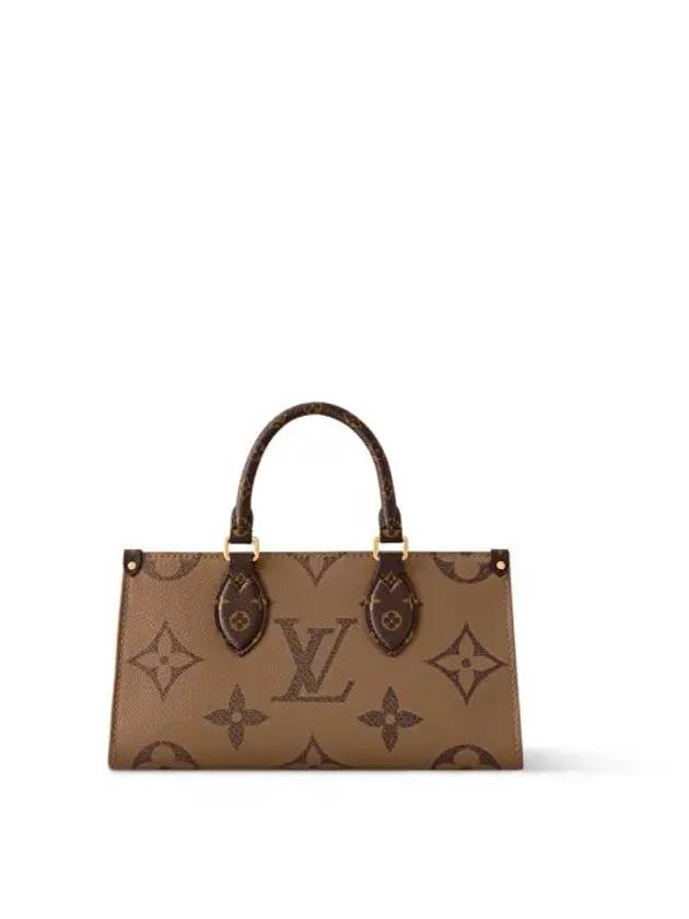 On The Go East West Chain Monogram Tote Bag Brown - LOUIS VUITTON - BALAAN 6