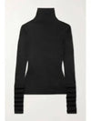 Vinas turtleneck t shirt black 6759Y285BLK - THE ROW - BALAAN 2