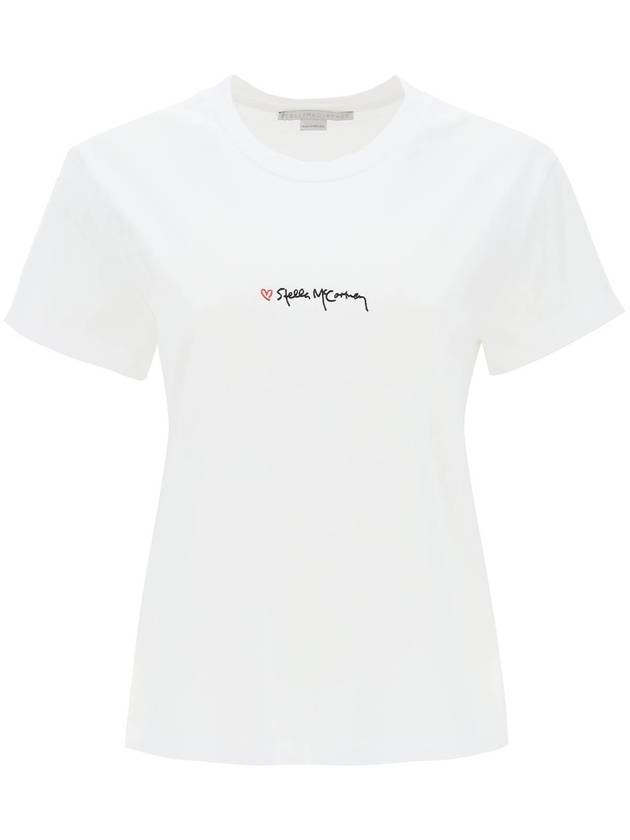 SS24 Signature T-shirt 6J0273 3SPY52 - STELLA MCCARTNEY - BALAAN 2