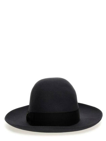 Hat 3800230420 Black - BORSALINO - BALAAN 1