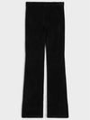 Velvet Jersey Track Pants Black - CELINE - BALAAN 3