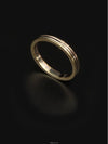 18K 750 3 Colors Gold Trinity Vendome Louis Wedding Band Ring No 49 - CARTIER - BALAAN 3