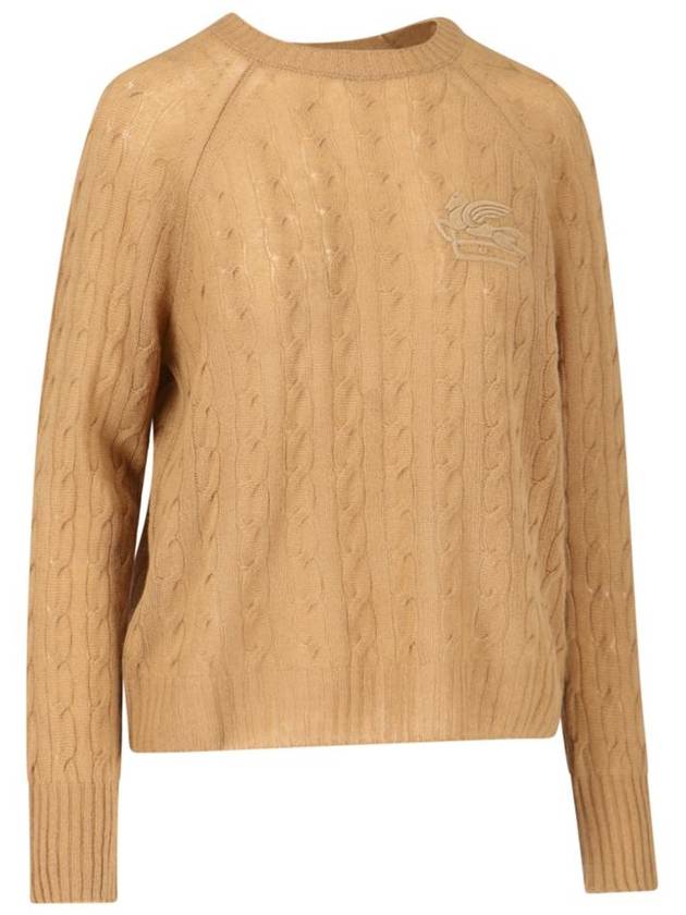 23 fw cashmere sweater WITH embroid Pegasus logo 1279392000800 B0650460025 - ETRO - BALAAN 3