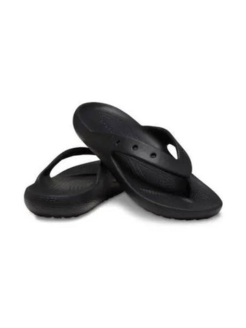 CLASSIC FLIP V2 BK 24SUSD209402 - CROCS - BALAAN 1