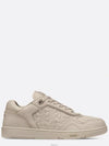 B27 Oblique Detail Low Top Sneakers Beige - DIOR - BALAAN 3