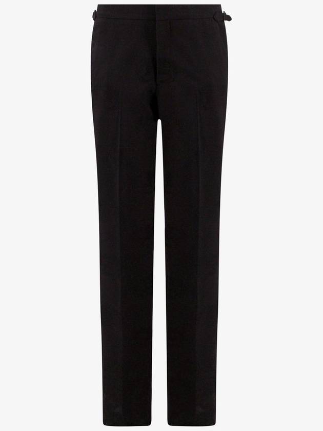 23 ss Wool Pants WITH SADE Satin Band 8063770A1931 B0650031222 - BURBERRY - BALAAN 1