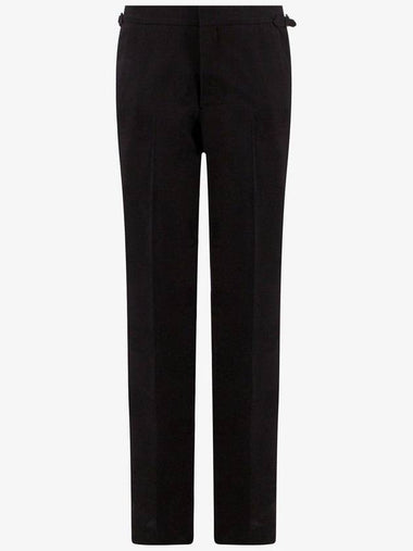 23 ss Wool Pants WITH SADE Satin Band 8063770A1931 B0650031222 - BURBERRY - BALAAN 1