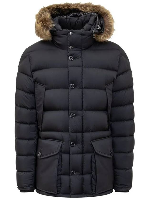 CLUNYE logo patch padded jacket black 1C000 10 596K7 999 - MONCLER - BALAAN 1