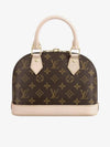 Alma BB Monogram Canvas Tote Bag Brown - LOUIS VUITTON - BALAAN 6