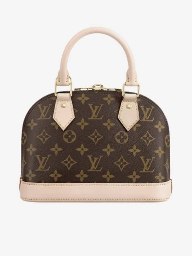 Alma BB Monogram Canvas Tote Bag Brown - LOUIS VUITTON - BALAAN 6