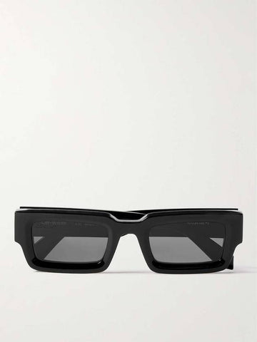 LECCE square frame acetate sunglasses OERI089F23PLA0011007 B0080520461 - OFF WHITE - BALAAN 1