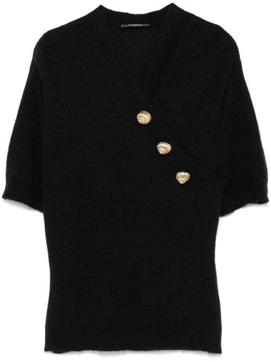 Balmain Top With Embossed Buttoning - BALMAIN - BALAAN 1