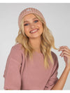 AU Australia graffiti rib knit beanie ST715007 blush pink ONE SIZE - STUSSY - BALAAN 3