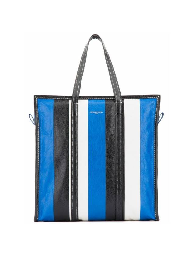 Bazaar Shopper Medium Tote Bag Blue - BALENCIAGA - BALAAN 1