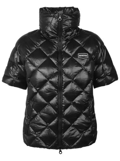 SERAPIDE Half Sleeve Padded Jacket Black VDDH00125K0001 BKS - DUVETICA - BALAAN 2