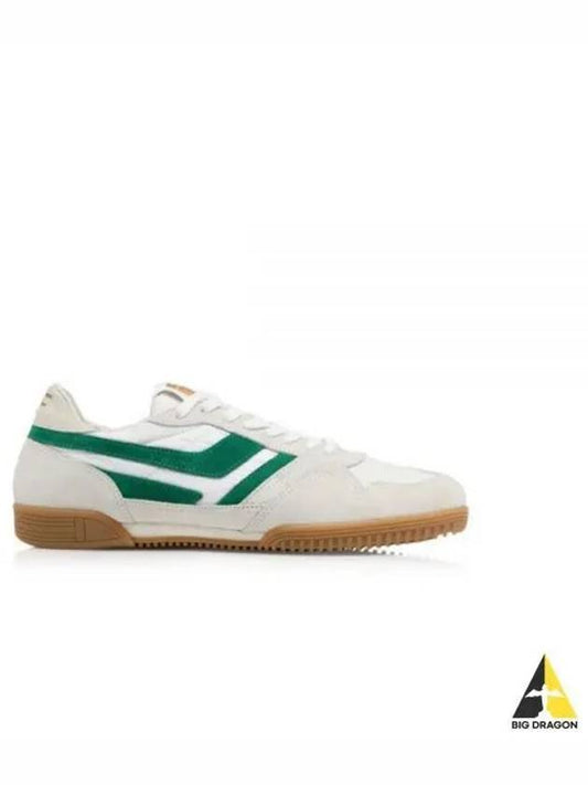 Jackson Suede Low Top Sneakers Green Ivory - TOM FORD - BALAAN 2