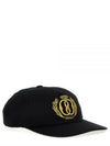 Embroidered Logo Ball Cap Black - BALLY - BALAAN 2