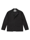 Work Wear Jacket Black SW22JK02BK - SOLEW - BALAAN 2