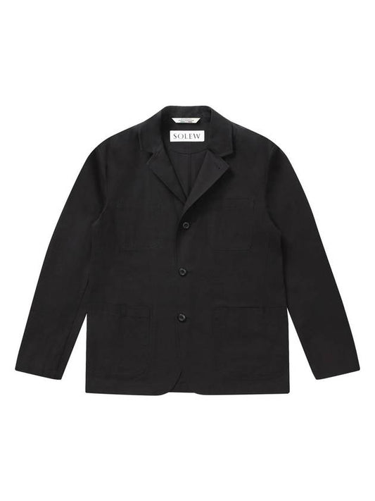 Work Wear Jacket Black - SOLEW - BALAAN 1